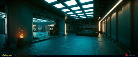 cyberpunk 2077 megabuilding h10 garage.